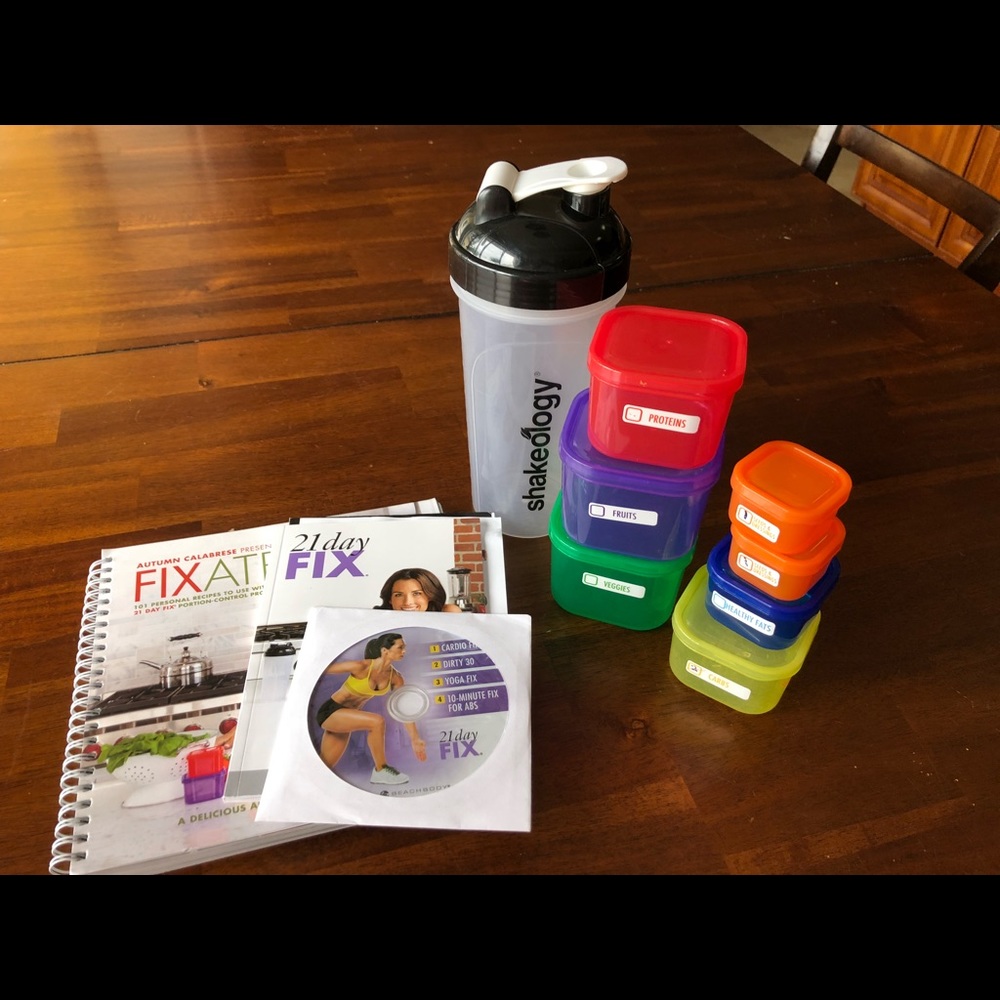 21 Day Fix Workout And Fixate Cookbook